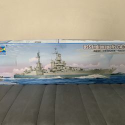 Trumpeter 1/350 Scale Model USS Indianapolis CA-35 Model Battleship 