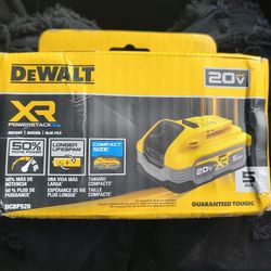 DeWalt 20vmax 5ah Xrpowerstack
