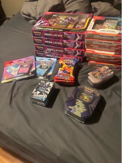 Klein area  Fs First partner $40 Mega lat $40 Destined rivals $10 Prismatic Evolutions glaceaon 3pk $40 Prismatic Evolutions sylveon 3pk $40 Lumiose c