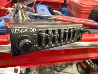 Kenwood car equalizer