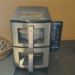 Gourmia 11 Quart Dual Basket Stack Air Fryer