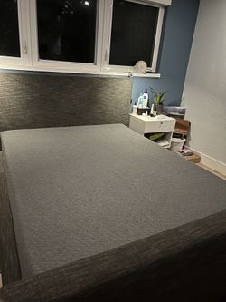 Westelm Queen Bed & Tuft Mint Mattress