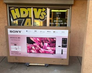 85 TV Sony smart 4K HGTV $55 down Financing free delivery six month warranty 120 Hz full array  LED TV