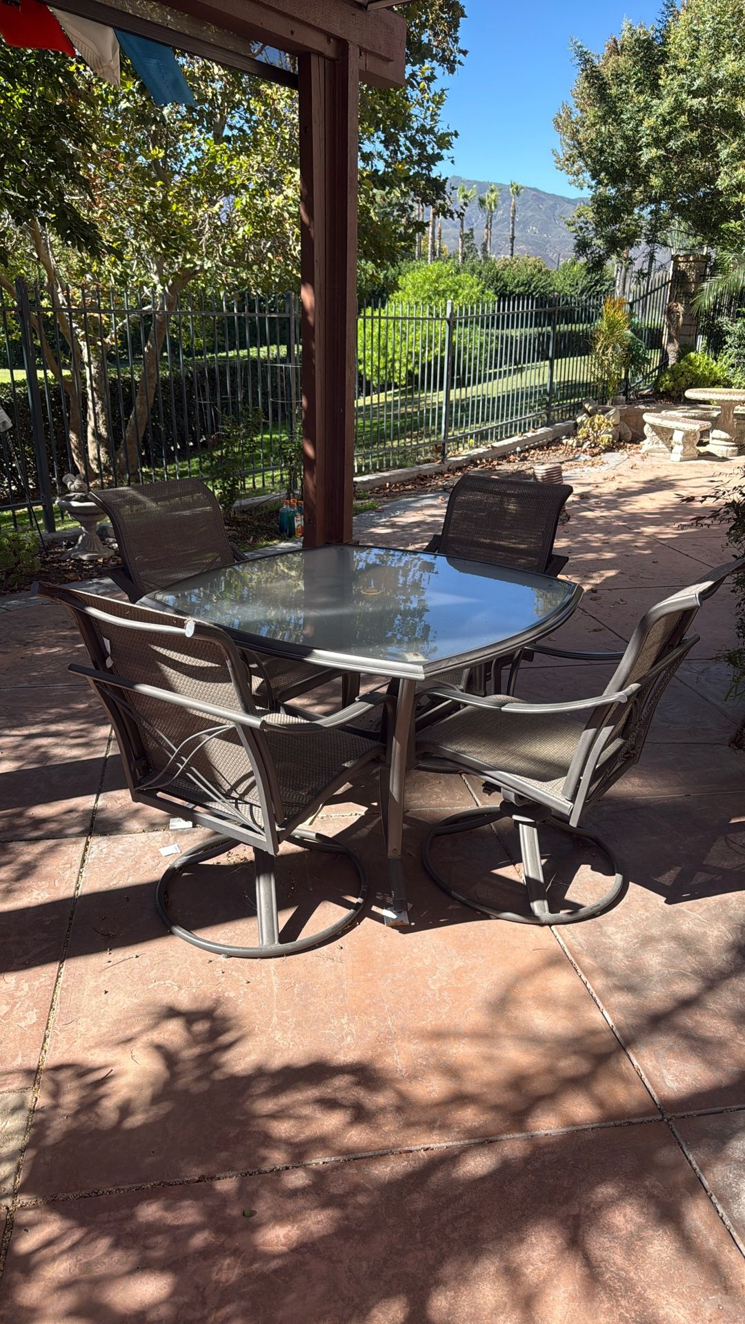 Patio Table And Chair Set