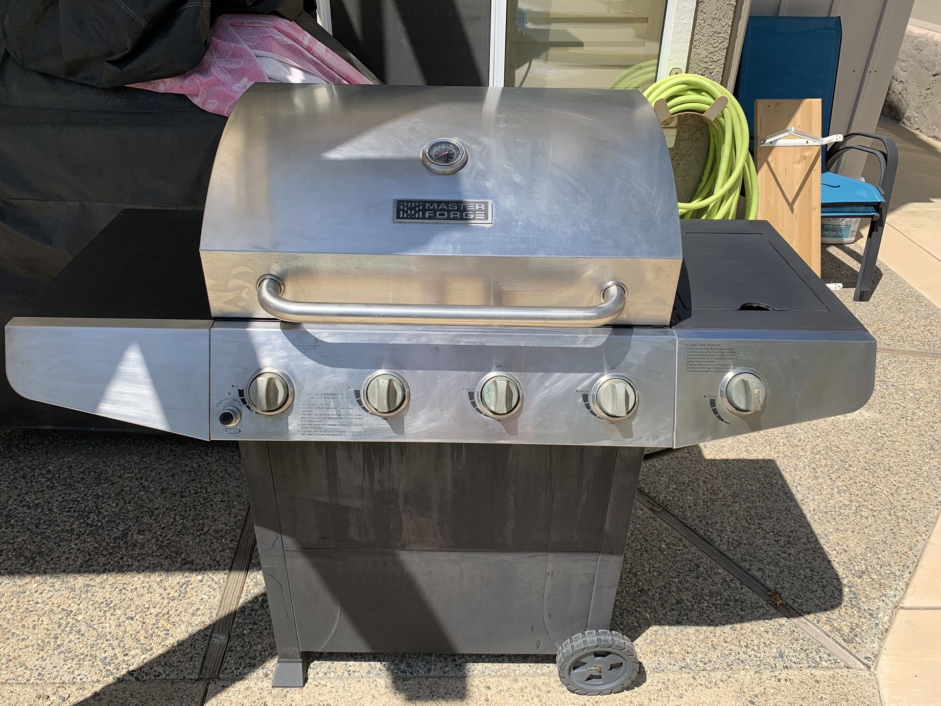 Outdoor Propane BBQ Grill