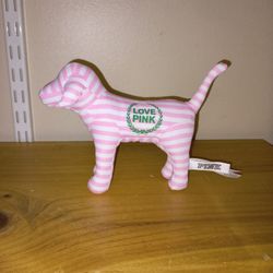 Victoria Secret Plush Dog Pink Love