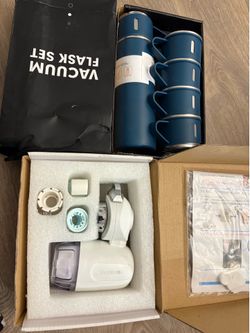 Faucet Mount filter and vacuum flask set