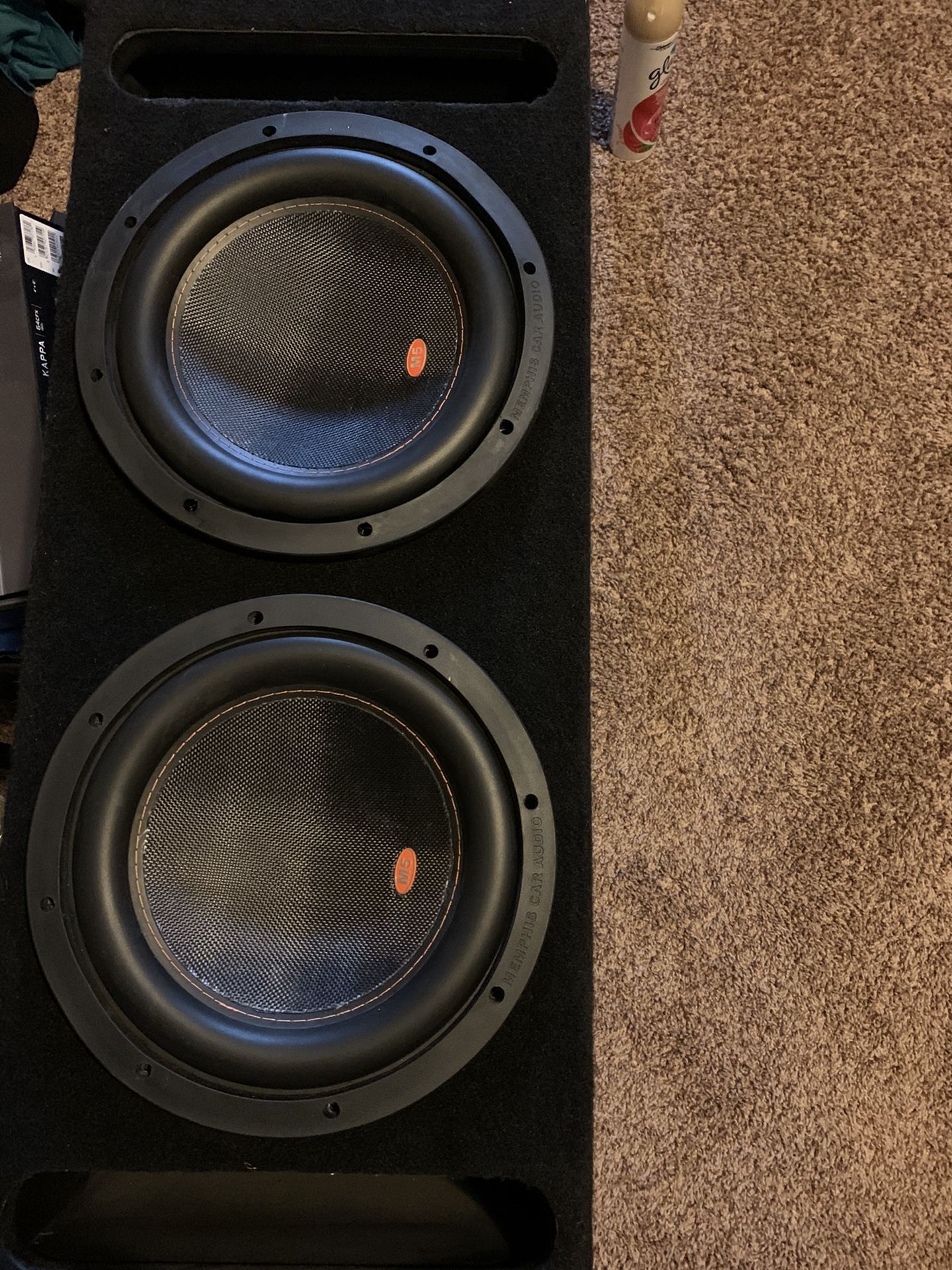 Two Memphis M5 Subwoofers
