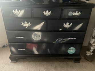 Hand Painted Dresser 