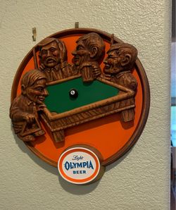 Vintage Olympia Beer Signs
