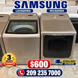 Samsung Top-Load Washer and Dryer Set