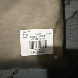 light oatmeal essential hoodie