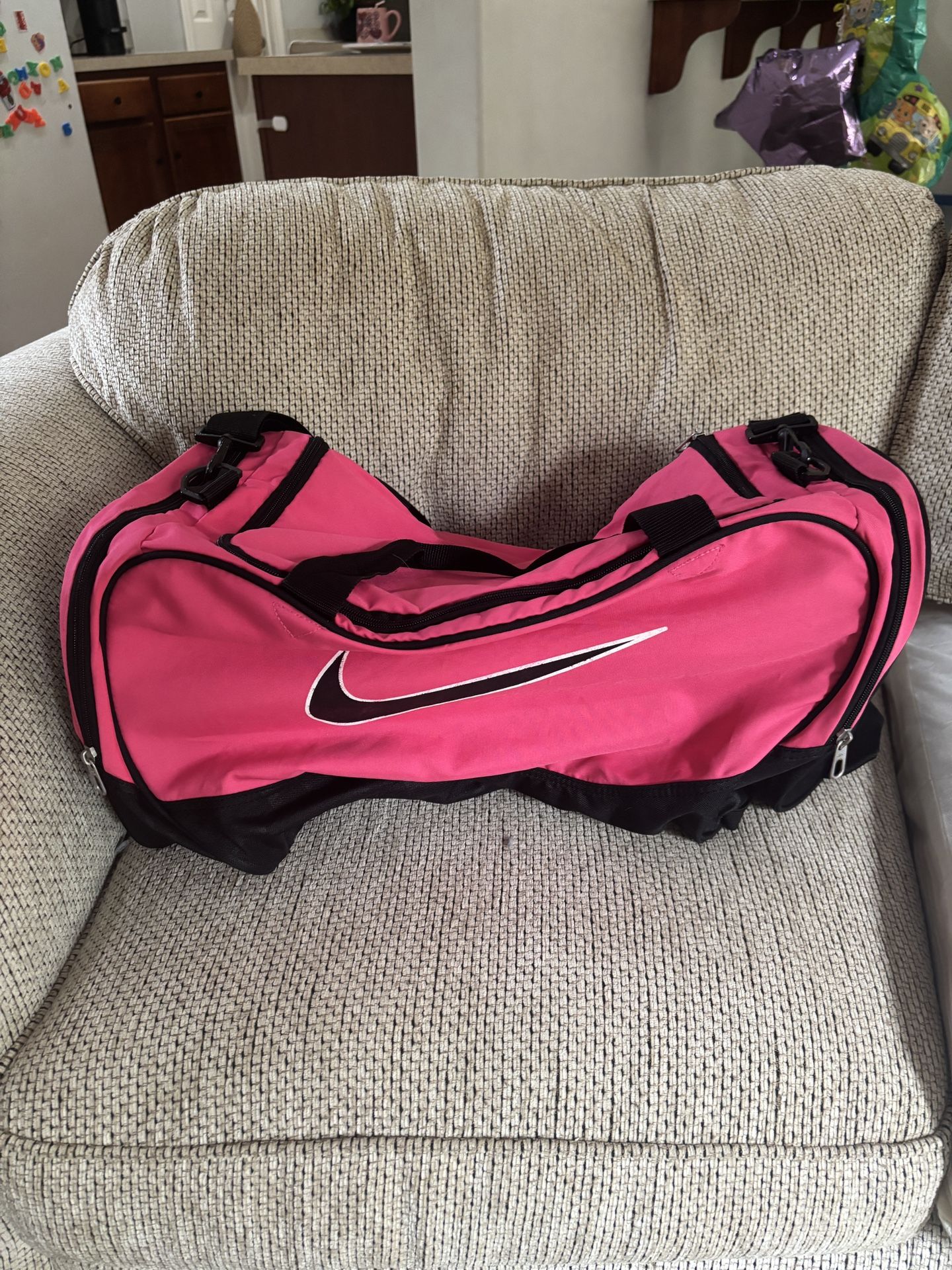 Pink Nike Duffel