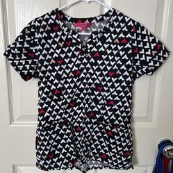 BEYOND SCRUBS Nursing Scrub Top