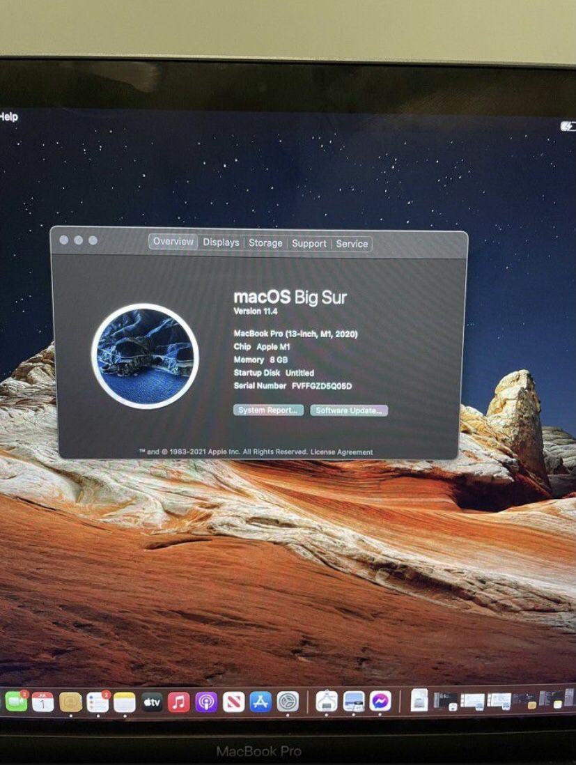MacBook 2020 Version 
