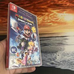 Mario And Rabbits Sparks Of Hope New Sealed 