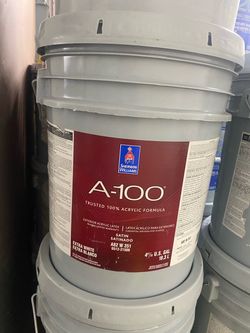 Satin white exterior sherwin Williams paint