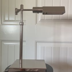 Modern Chrome Lamp