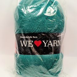 We Love Yarn 400g Mega Ball - Deep Emerald 405 - DK (Light) 3 - Hobbii - Acrylic