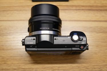 Sony Alpha A5000 with 16-50mm Lens
