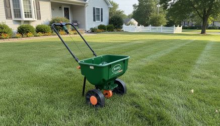 Scotts AccuGreen 3000 Fertilizer Broadcast Spreader! Retails $96
