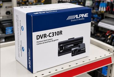 Alpine DVR Dash Cam 1080p WiFi Rear View Camera System G-Sensor DVR-C310R