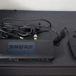 Shure BLX Wireless System with BLX88 Receiver and BLX1 Bodypack Transmitter