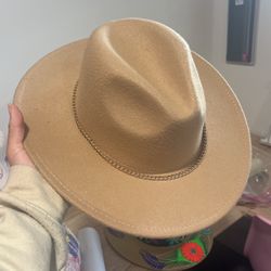 Beige Hat For Women