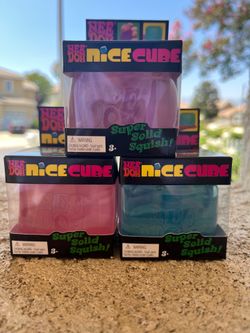 Needoh Nice Cube Squish Toy