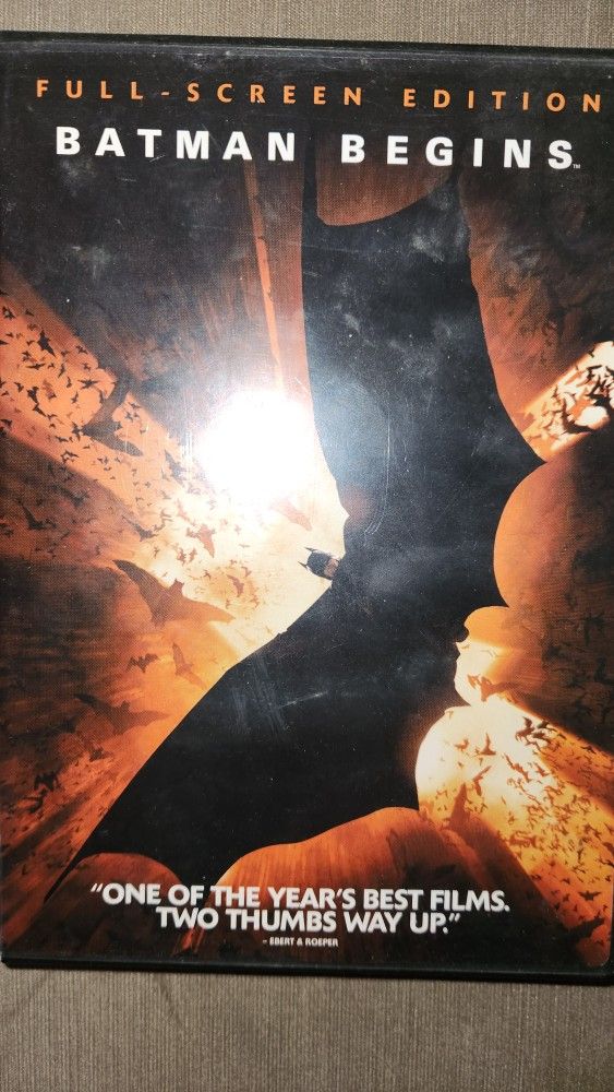 Batman Begins DVD