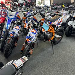 New 2025 X1 ( 140cc Dirt Bikes ) 