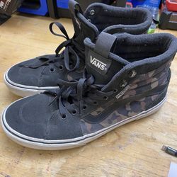 Vans Guard Camo Sk8 Hi Size 10 Like New! 