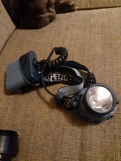 Head lamps all working condition. The Perzl one comes with battery pk