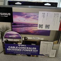 Sanus Cable Concealer Recessed Power Kit
