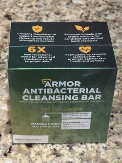 Antibacterial Body & Hand Soap – Manuka Honey & Charcoal – 2 Bars