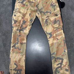 Liberation Camo Paint Splatter Cargo Pants - 32in x 34in