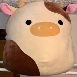 Kellytoy Squishmallows 24” Ronnie the Cow