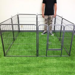 Brand New $90 Heavy-Duty Dog Pet Playpen 8-Panels X (32” Tall X 32” Wide) 