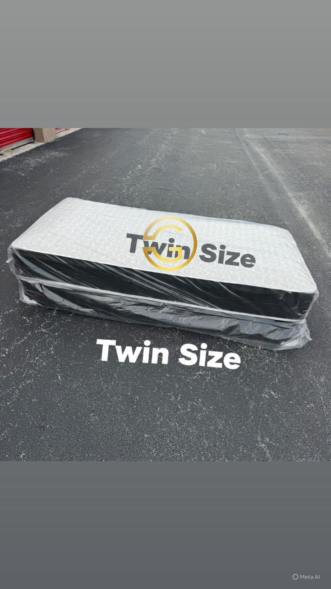 New Twin Size Mattress And Box Spring Set // We Offer 🚚
