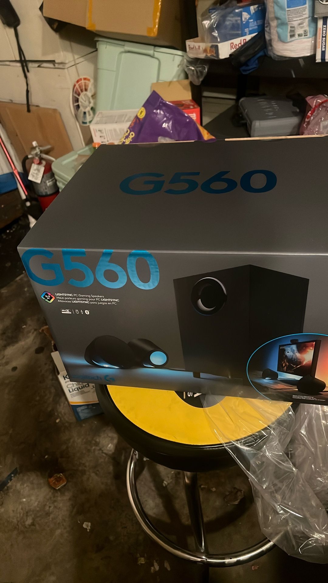 G560 Lightsync Pc Gaming Speakers.