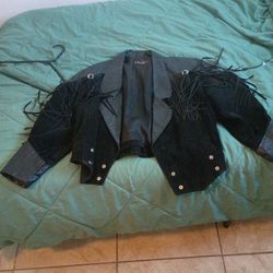 Vintage Phoenix Womens Leather Jacket