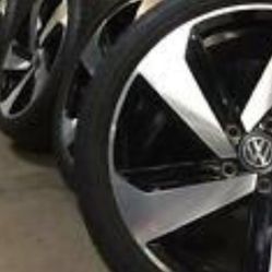 Golf Wheels Vw Beetle Cc Rims Volkswagen Passat Rims GTI GLI Audi Tiguan Touareg 