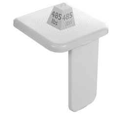 2117: Dyna-Living Folding Shower Seat Wall Mounted 485 lbs Load-Bearing Fold Down Shower Seat for Inside Shower, ABS Material Folding Shower Bench Fol