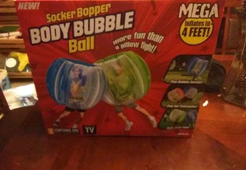 Socker bopper best sale body bubble ball