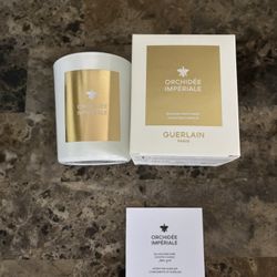 GUERLAIN PARIS ORCHIDEE IMPERIALE SCENTED CANDLE 6.3 oz Home Decor Beauty New