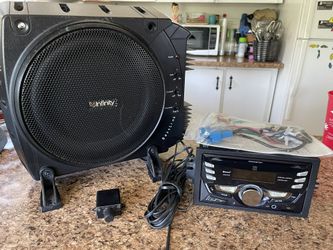 Infinity subwoofer with sales built in amp