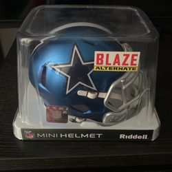Dallas Cowboys Mini Helmet Blaze Alternate
