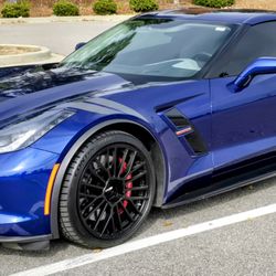 *GM* Used Blue Transparent 2014-2019 C7 Corvette Roof Panel Removable Targa Top 