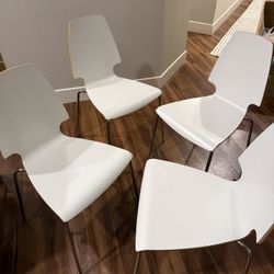 4 IKEA Vilmar Chairs
