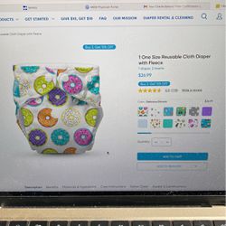 One Size Reusable cloth Diaper Without Fleece 
